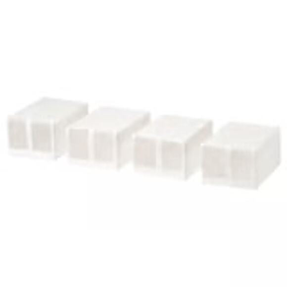 SKUBB White Shoe Savers: Breathe Easy, Find Fast, Fold Flat Pack of 4 - Picture 1 of 3